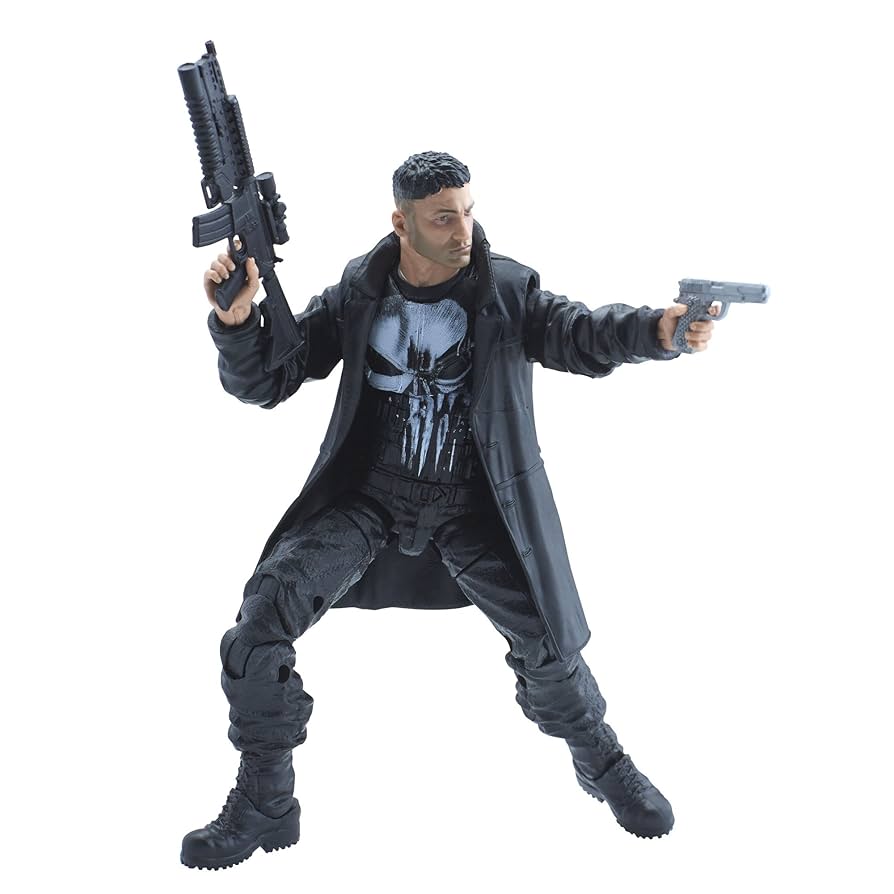 MARVEL LEGENDS マーベルレジェンド　パニッシャー　ドラマ版 Amazon.com: Marvel Knights Legends Series Punisher, 6-inch